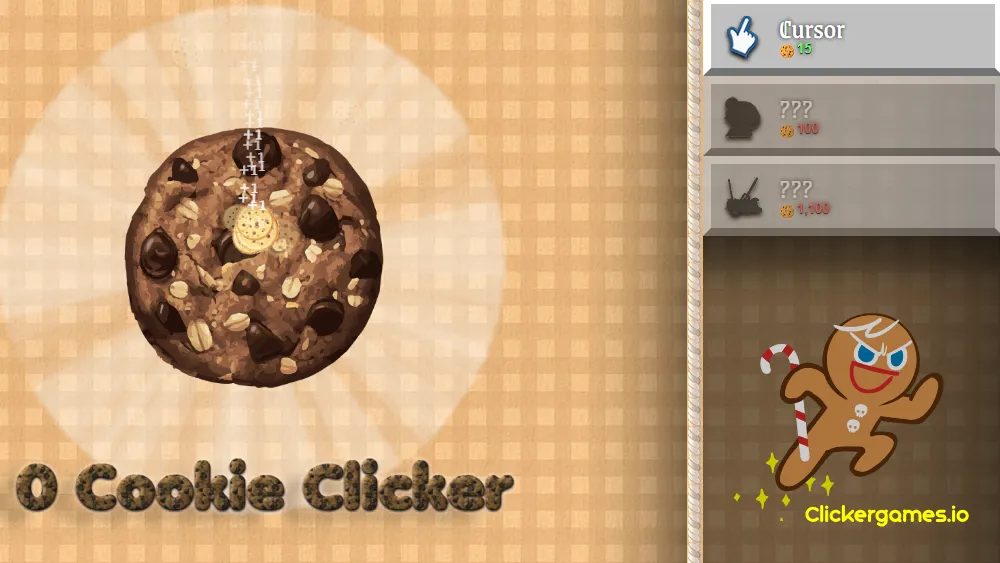 0 cookie clicker