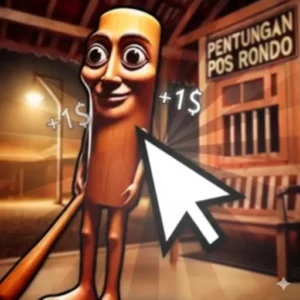 Brainrot Evolution: Clicker Gameplay - Tapping a surreal Italian creature to earn evolution points.